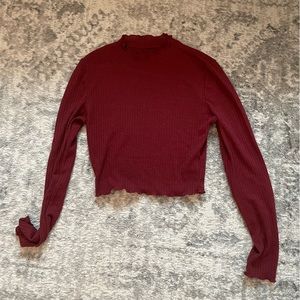 Two long cropped long sleeves